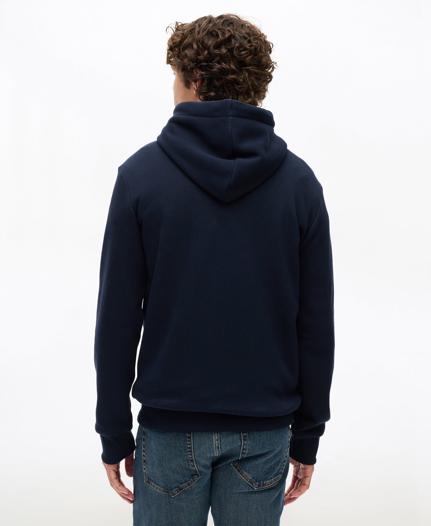 Vintage Logo Relaxed Hoodie | Deep Navy