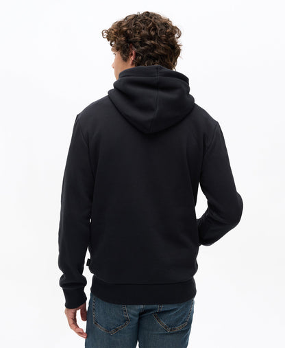 Tonal Venue Logo Hoodie | Jet Black