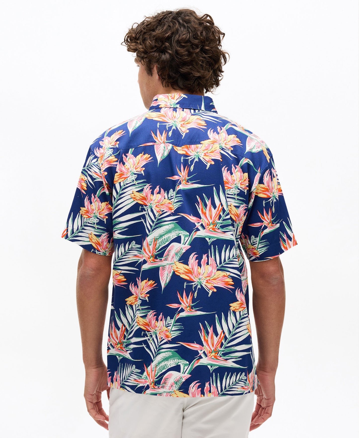 Hawaiian Shirt | Navy Paradise
