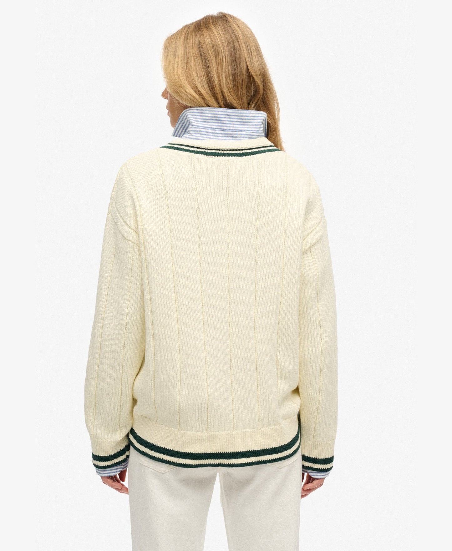 Cricket Club Jumper | Off White