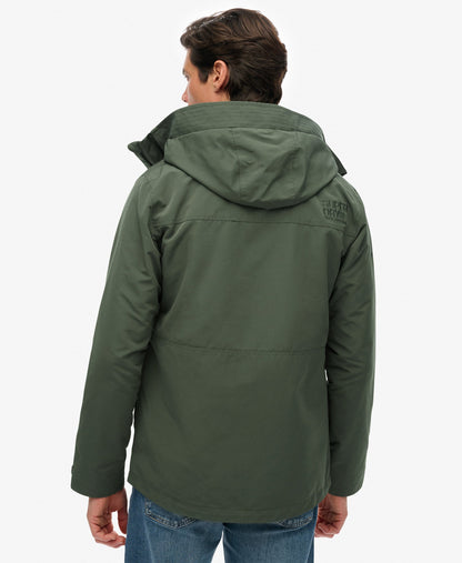 Hood Ultimate Embroidered Windbreaker | Laurel Khaki
