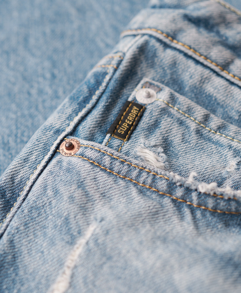 Organic Cotton Mid Rise Wide Leg Jean | Spring Vintage Custom 30