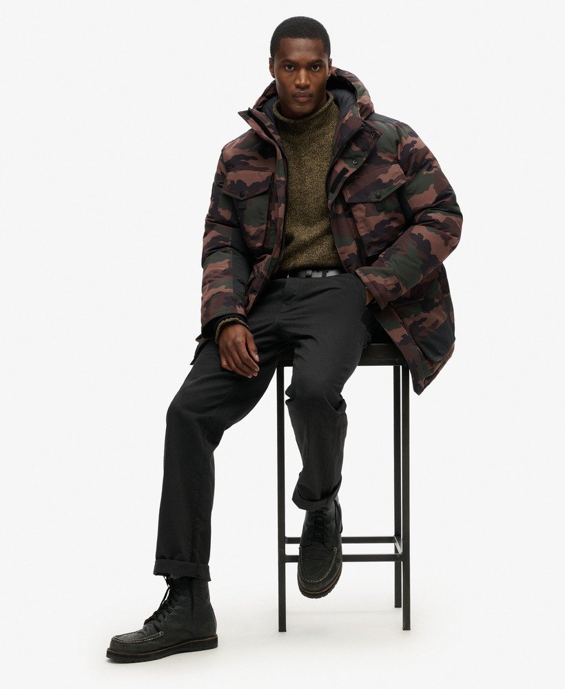 Everest Tactical Parka Jacket | Troops Camo Green