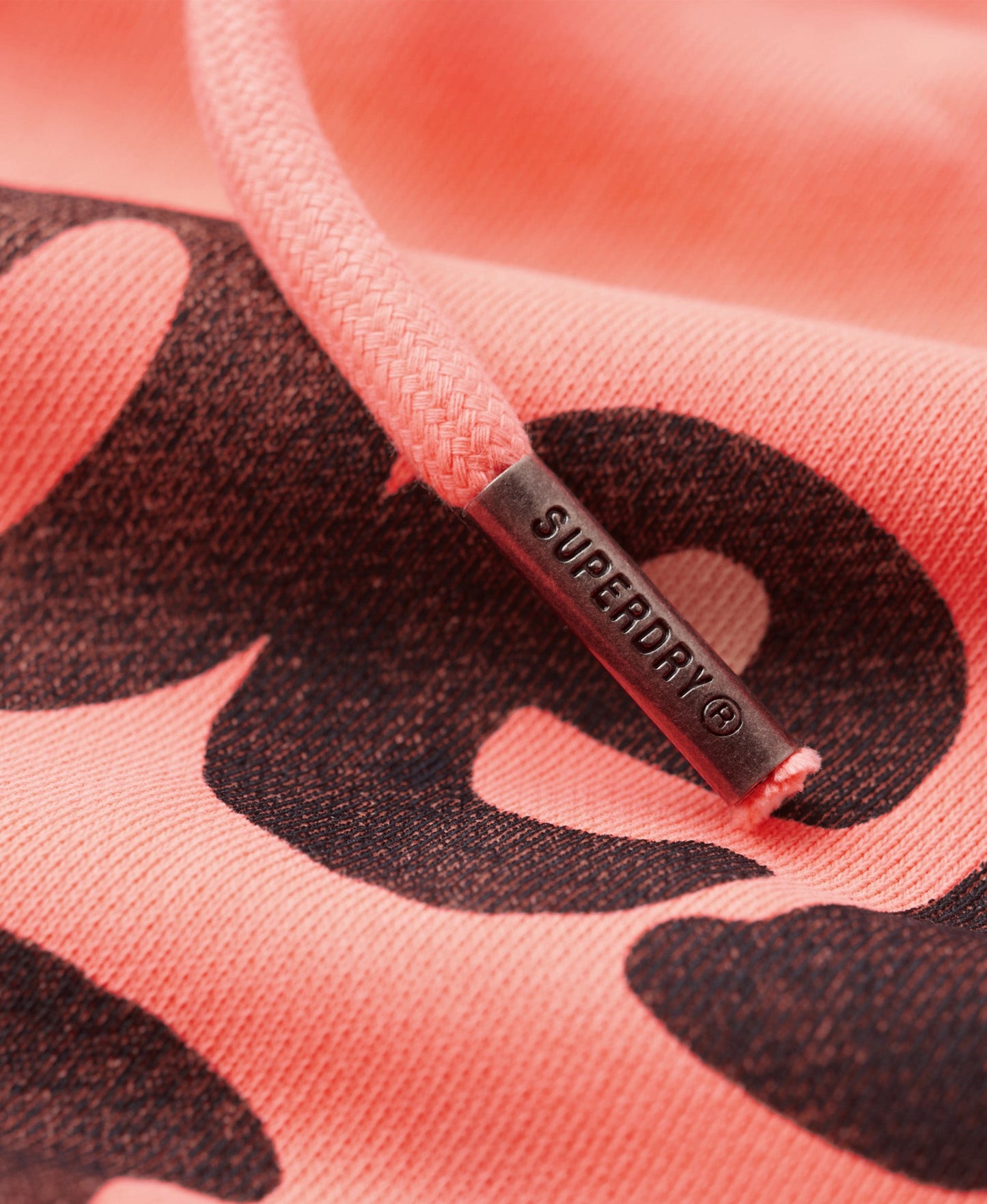 Cooper Tonal Logo Hoodie | Pastelline Coral