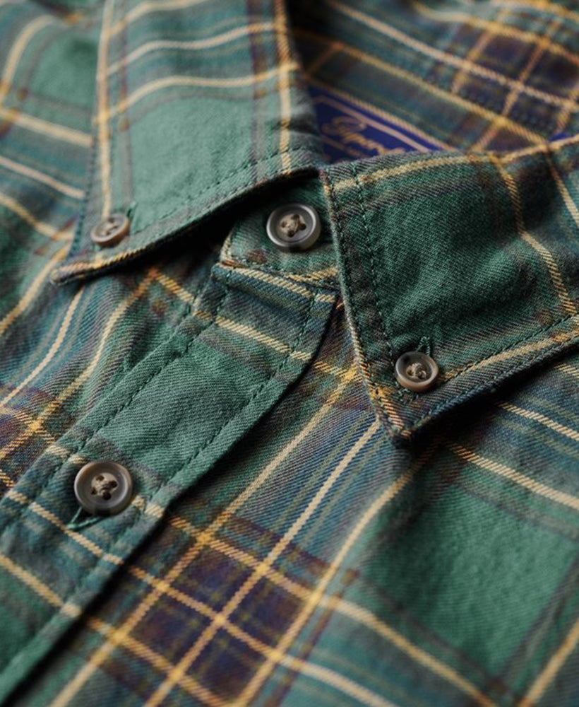 Vintage Check Shirt | Pasadena Check Hydro Turquoise