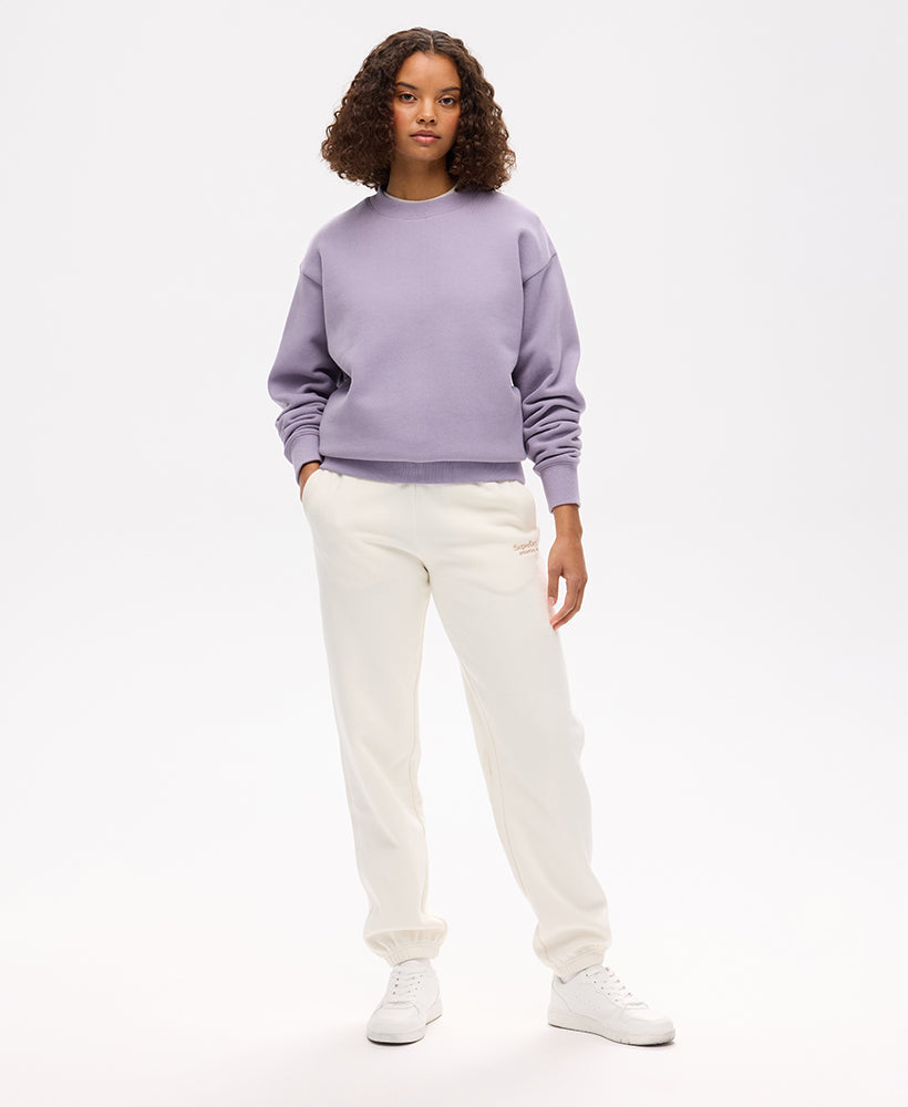 Essential Logo Crew Sweat | Brassica Lilac