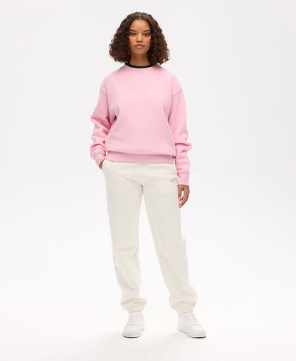 Essential Logo Crew Sweat | Romance Rose Pink