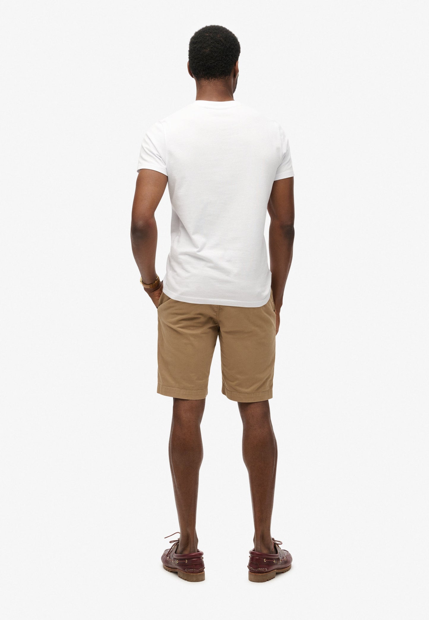 Vintage Slim Fit Chino Short | Desert Beige