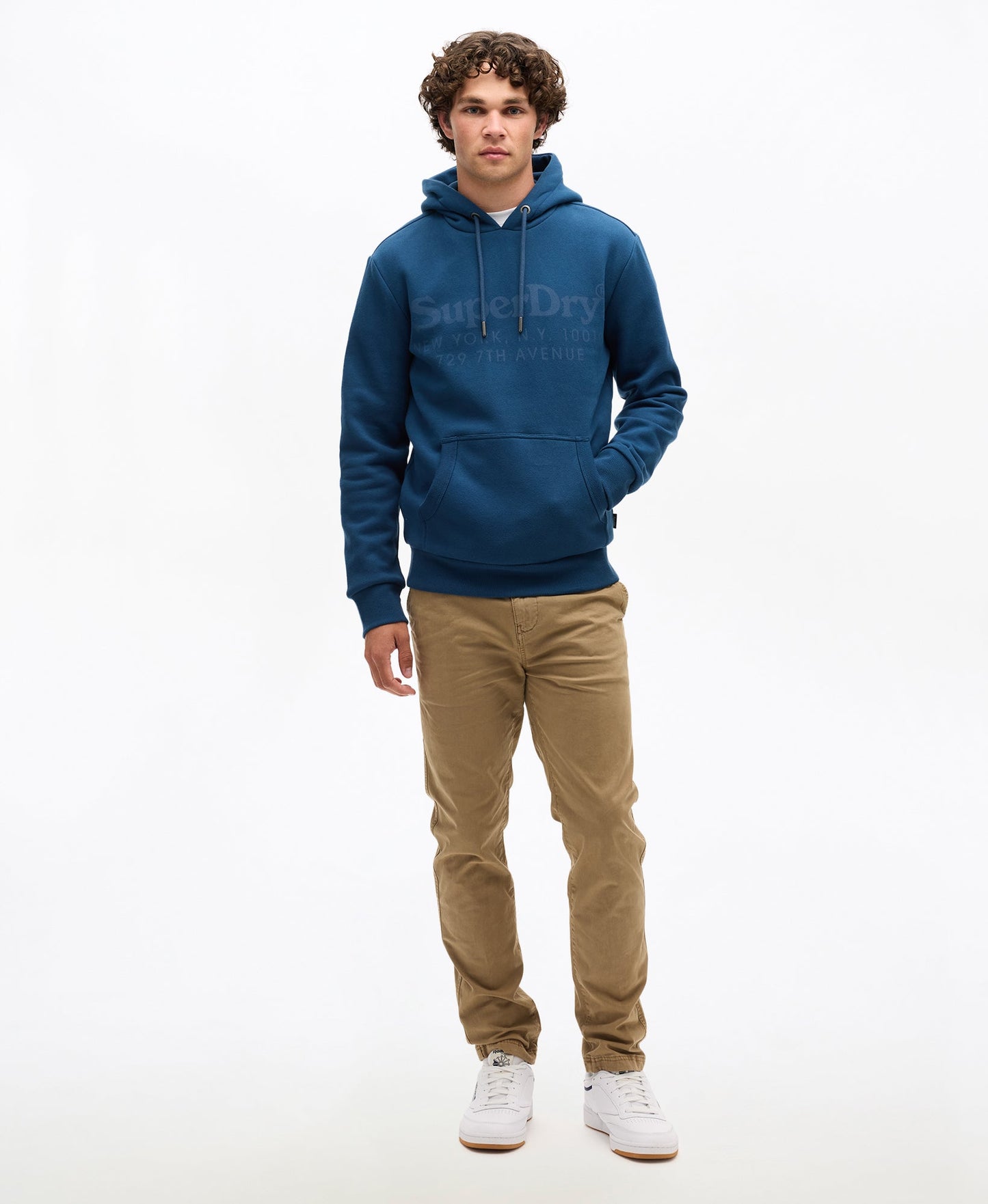 Tonal Venue Logo Hoodie | Blue Bottle