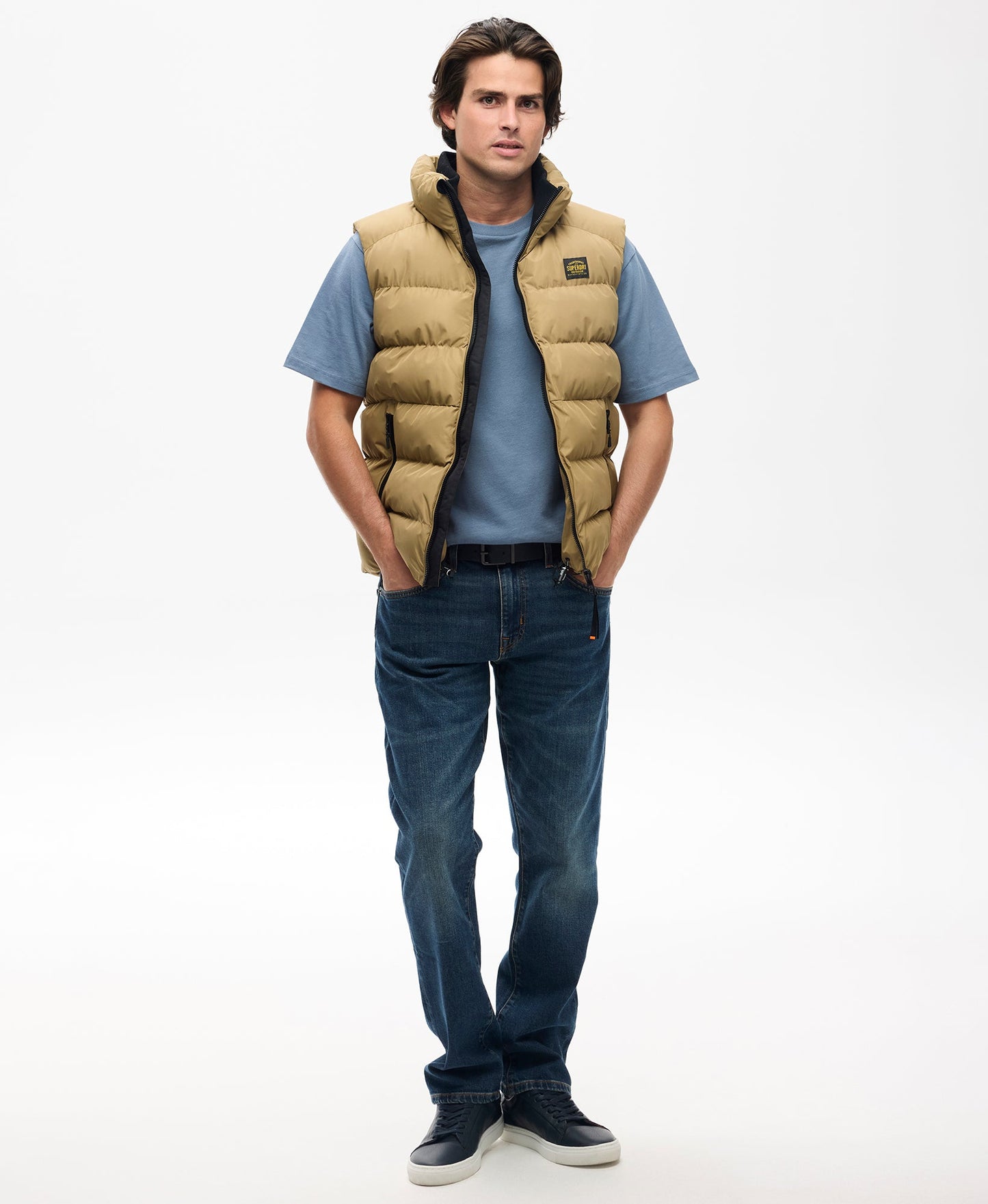 Sports Puffer Gilet | Rock Stone