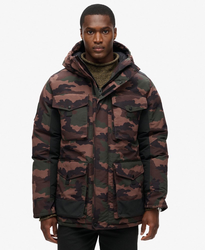 Everest Tactical Parka Jacket | Troops Camo Green