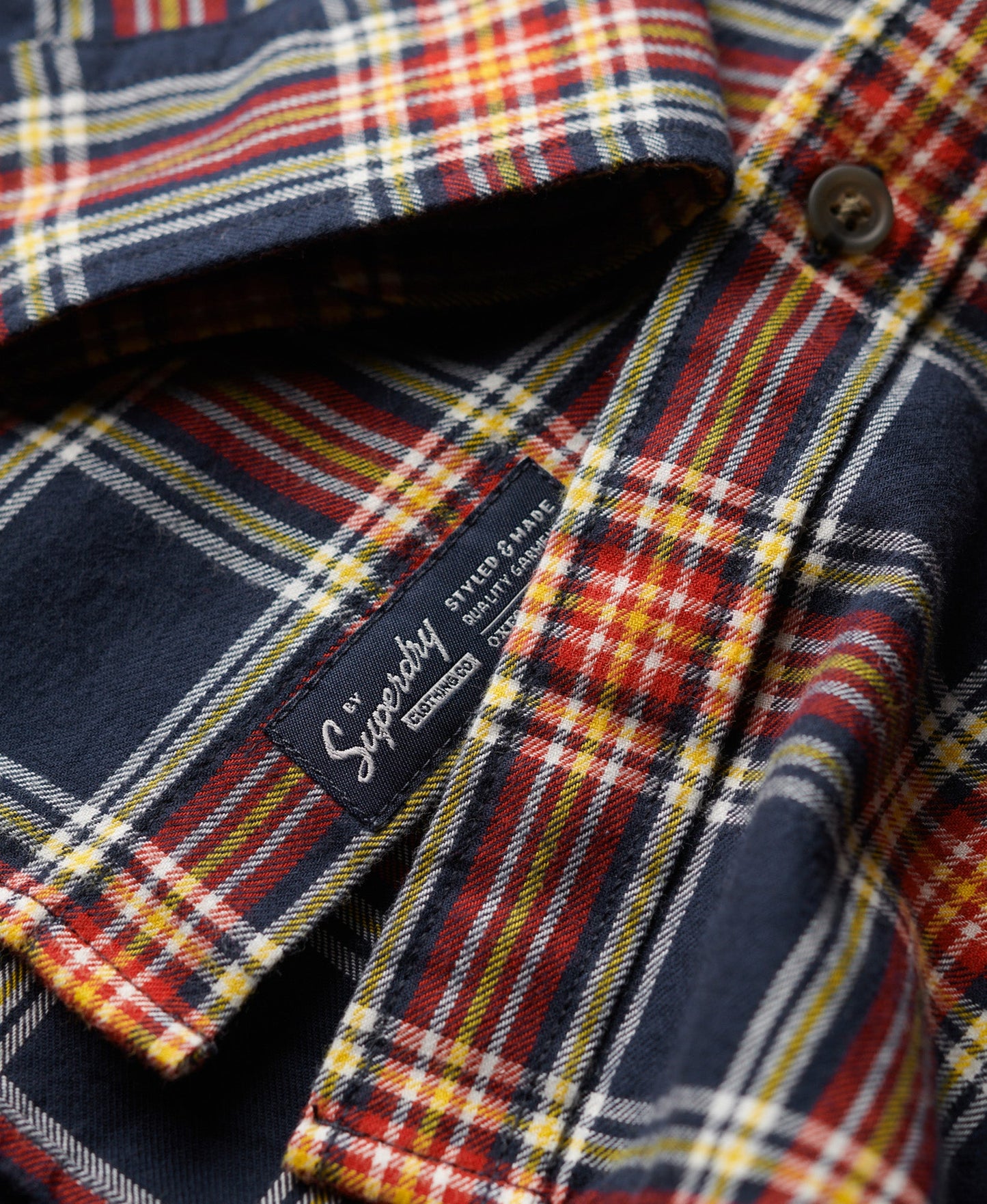 Vintage Check Shirt | Navy Check