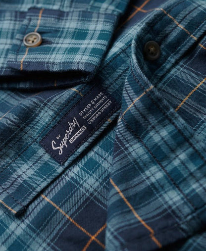 Vintage Check Shirt | Hoxton Check Navy