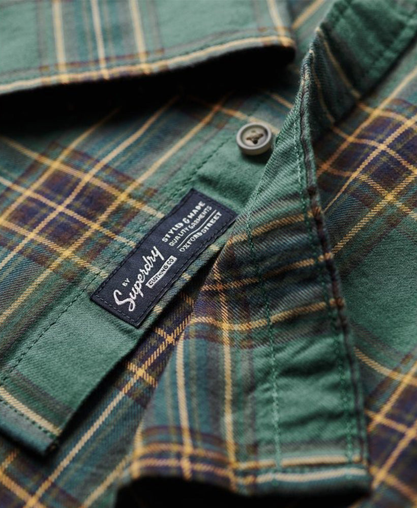 Vintage Check Shirt | Pasadena Check Hydro Turquoise