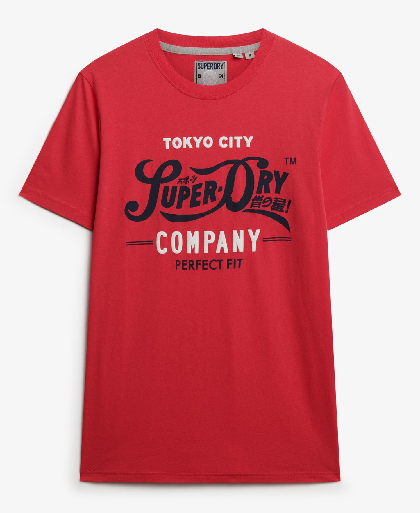 Perfect Fit Script Tee | Soda Pop Red