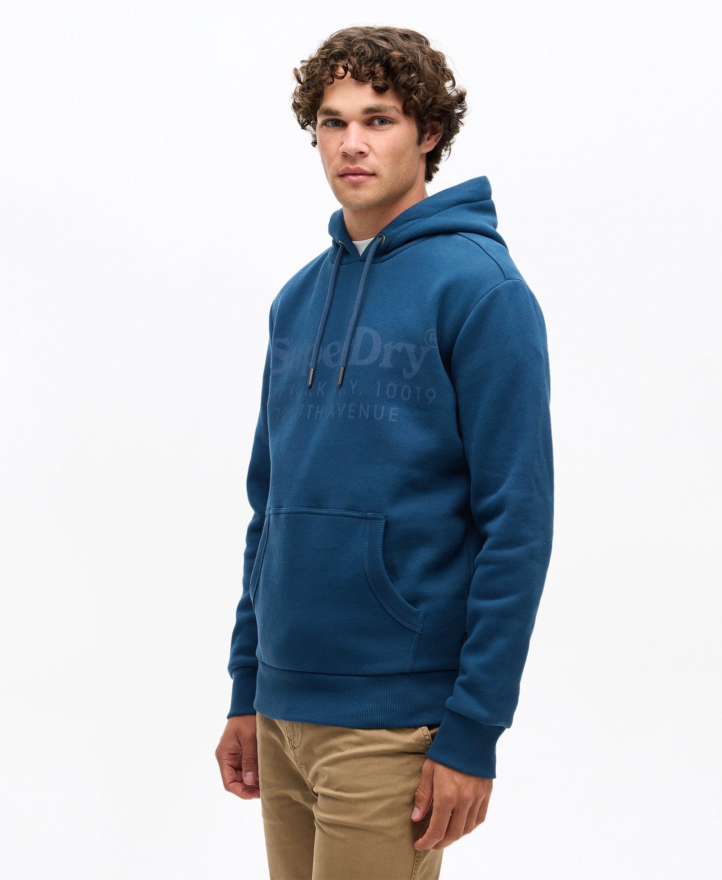 Tonal Venue Logo Hoodie | Blue Bottle