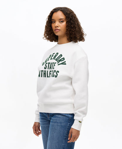 Athletics Crew Sweat | Optic