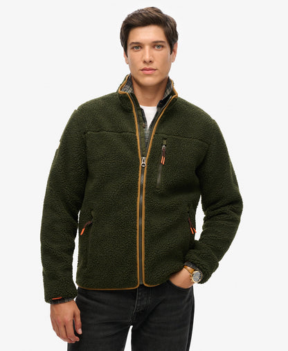 Outdoor Full Zip Fleece | Surplus Goods Olive Green