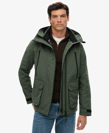 Hood Ultimate Embroidered Windbreaker | Laurel Khaki