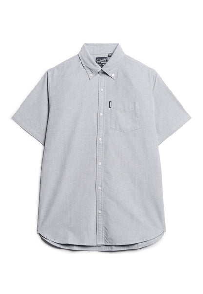 Vintage Oxford Short Sleeve Shirt | Navy