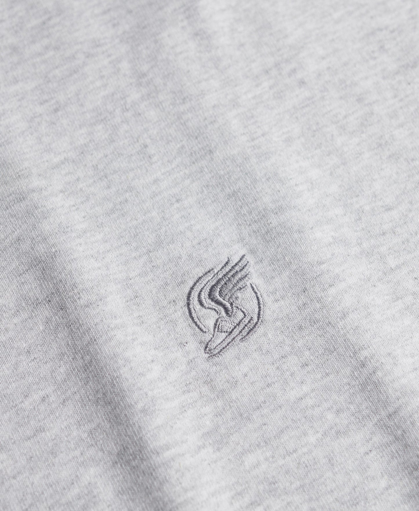 Blank Oversized Tee | Cadet Grey Marle