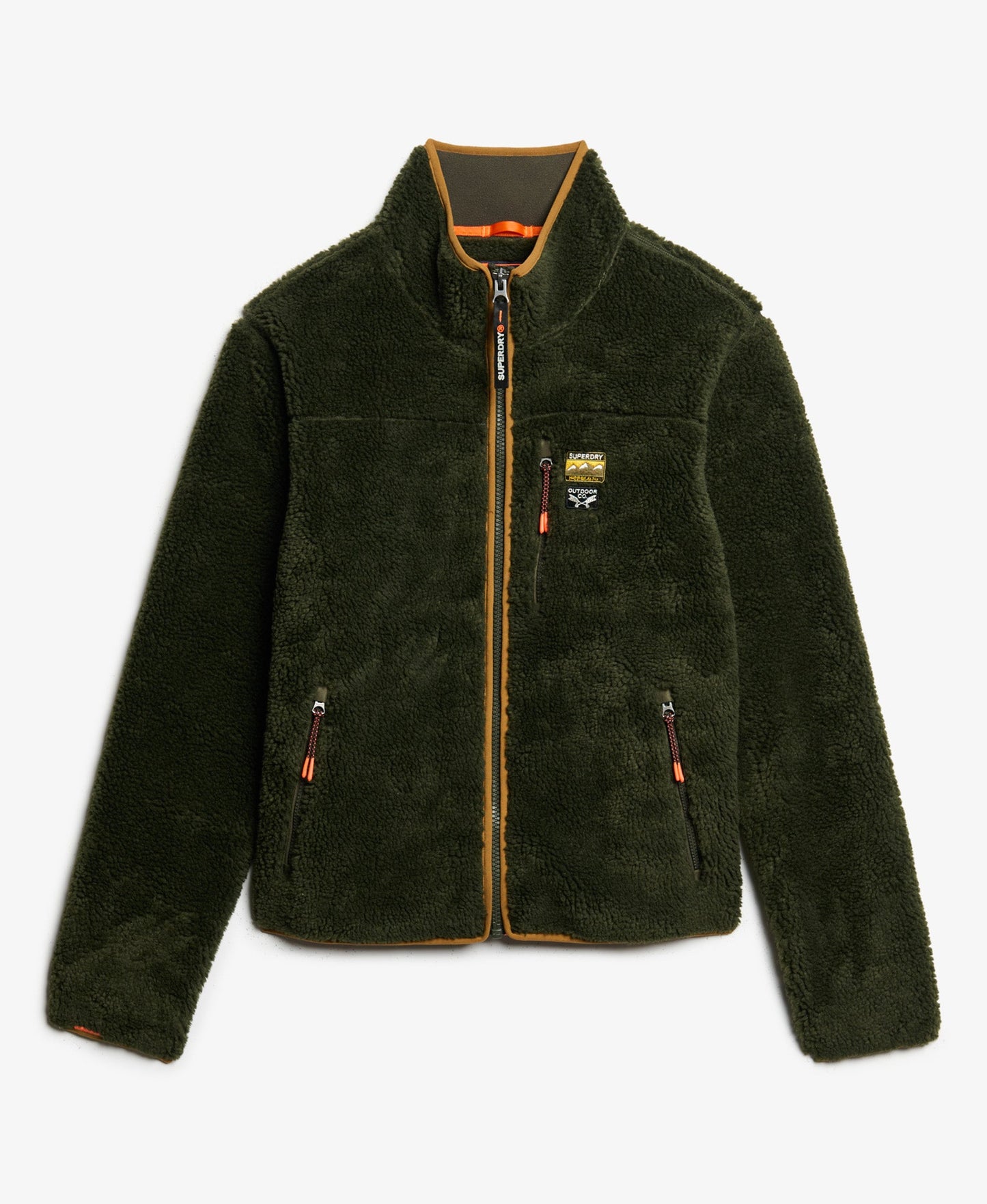 Outdoor Full Zip Fleece | Surplus Goods Olive Green