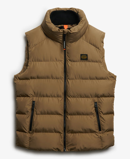 Sports Puffer Gilet | Rock Stone