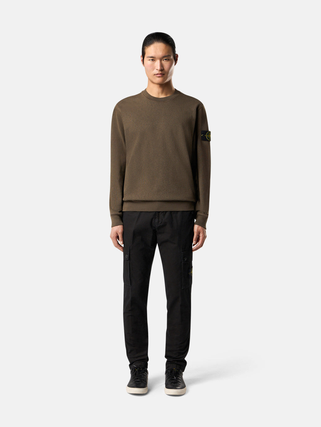 3100303 BRUSHED ORGANIC COTTON CANVAS 'OLD' EFFECT