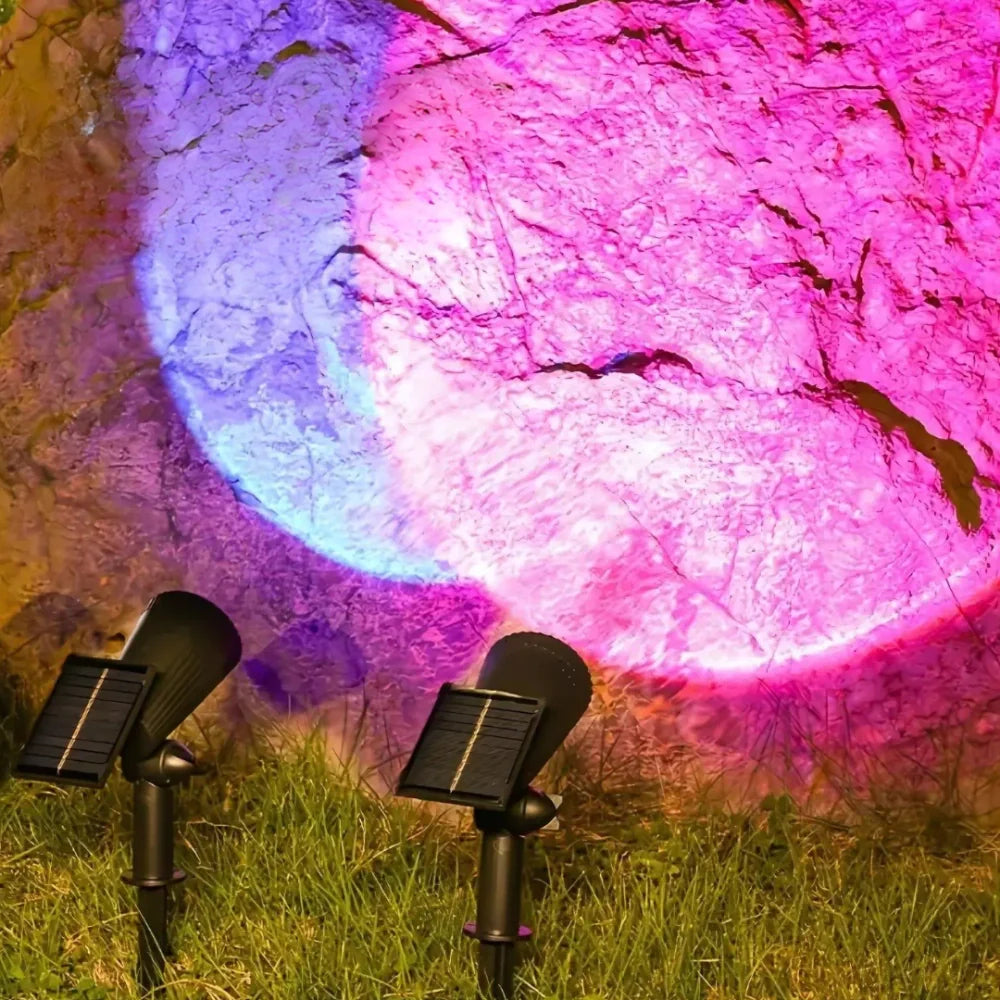 Solar Powered Landscape Spotlight