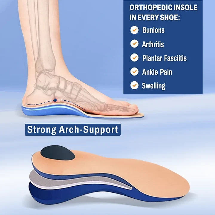 (Limited Time 70% Discount off)Men's Orthopedic Ankle Support Arch Support Snow Boots Waterproof Anti-Slip Warm&Light Hiking Boots