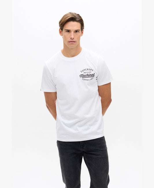 Copper Label Chest Tee | Optic