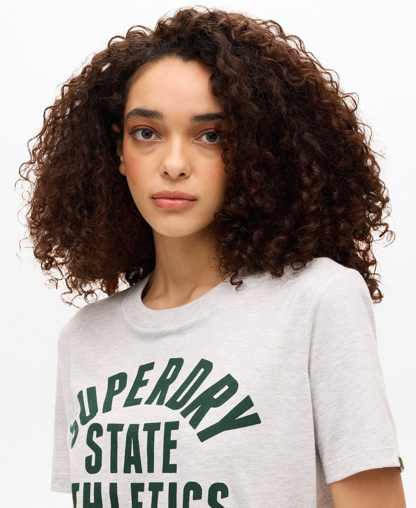 Athletics Tee | Flake Grey Marle