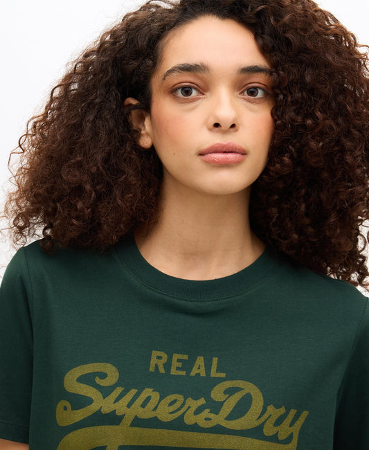Vintage Logo Relaxed Tee | Enamel Green