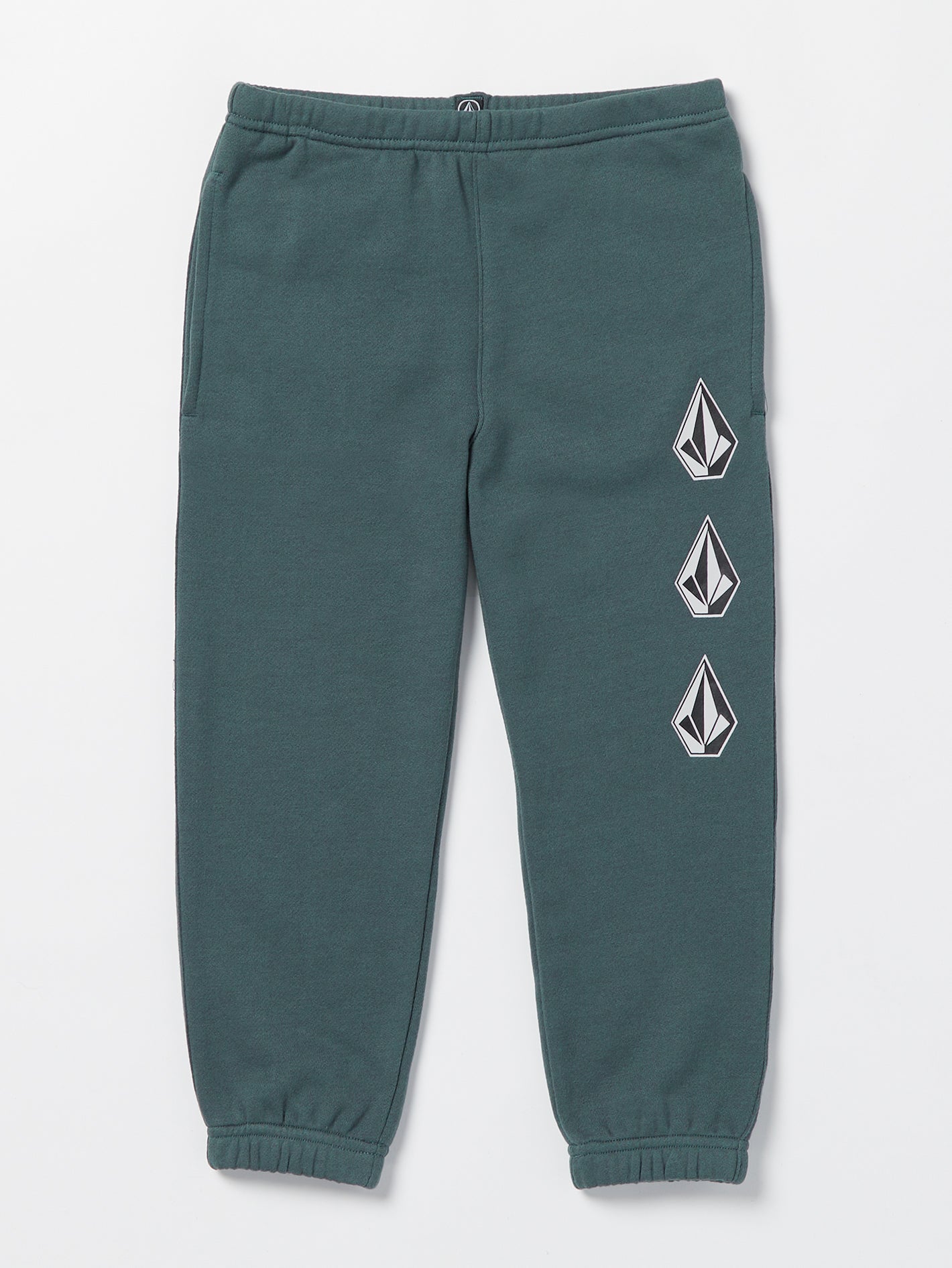Little Boys Iconic Stone Elastic Waist Fleece Pants