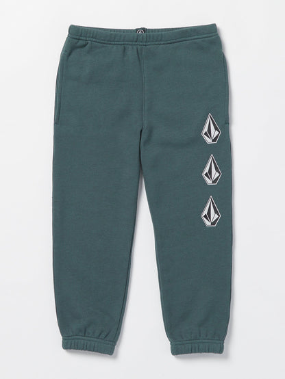 Little Boys Iconic Stone Elastic Waist Fleece Pants
