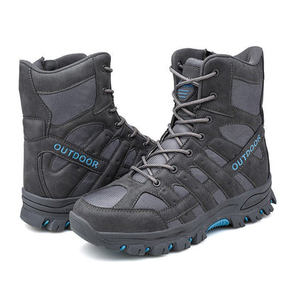 (imited Time Discount 49% off) Men's Lightweight  Breathable Durable Anti-slip Hiking Boots Combat Army Boots Work Boots