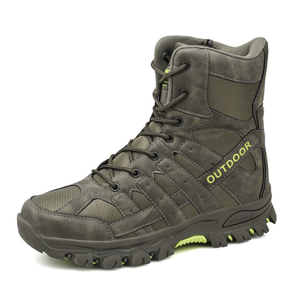 (imited Time Discount 49% off) Men's Lightweight  Breathable Durable Anti-slip Hiking Boots Combat Army Boots Work Boots
