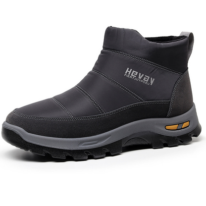 (Limited Time 49% Discount Event) Men's Orthopedic Arch Support Wide Toe Snow Boots Comfortable Waterproof Non-slip Warm Work Shoes